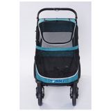 Ilkeshop Tommy Evcil Hayvan Arabası Turkuaz 112*65*100CM Max 40KG - 65 x 100 cm