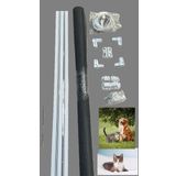 İlkim 17X25Patıdor Yırtılmaz Kedi Polyester Tam Takım Sineklik Teli 60X120 Beyaz Pencere