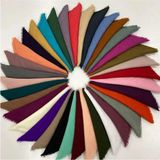 İlkim 20 Adet Flamlı Pamuklu Hediyelik Eşarp Karışık Renk - 100 x 100 cm