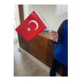 İlkim Türk Bayrağı Kağıt 20 Adet 13x21 Ebatlarında