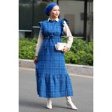İlkimay Kayla Kolları Fırfırlı Salopet 584 - Indigo - 36 - Açık Indigo
