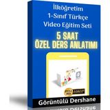 İlköğretim 1.Sınıf Türkçe Görüntülü Eğitim Seti Enine Boyuna Eğitim