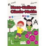 Ilkokul 1. Sınıf Kaynak Kitapları Serisi / Hece-Kelime-Cümle-Metin Kitabım (Yeni Müfredat)