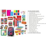 Ilkokul 1. Sınıf Kırtasiye Seti, Çantalı Tam Set, Renkli ve Kullanışlı - Ahşap - Seçenek 1