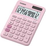 Ilkokul MS-20UC-PK 12 Hane Açık Pembe Masa Üstü Hesap Makinesi - Açık Mavi