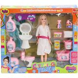İlkyaz Fashion 02452 Cindy Doll Bebek Lavabo ve Temizlik Seti -Oydaş Oyuncak - Renkli