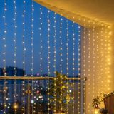 İlkyaz Fashion 3x2 M Premium Perde LED - 8 Fonksiyonlu Su Geçirmez Iç Dış Mekan Teras Dekor Işıkları - Renkli