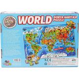 İlkyaz Fashion 7375 Dünya Kültür Haritası Puzzle -Totteriq