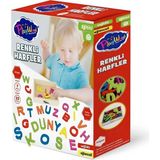 İlkyaz Fashion Ahşap Kasalı Renkli Harfler 33 Parça - 1