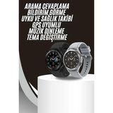 İlkyaz Fashion Akıllı Saat Bluetooth Bağlantılı Yuvarlak Ekran Plastik Kordonlu - Çok Renkli - 35 - 48 mm - 1