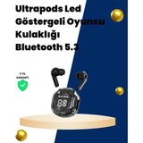 İlkyaz Fashion Bluetooth 5.3 Kablosuz Kulaklık 30MM Sürücü LED Ekranlı Mikrofonlu - -- - 1