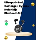İlkyaz Fashion Bluetooth 5.3 Kablosuz Kulaklık 30MM Sürücü LED Ekranlı Mikrofonlu ILKYZ-KRGRS34 - 1