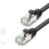 İlkyaz Fashion Cat7 Ethernet Patch Kablosu 10 Gbps 600 Mhz 10 M - Siyah HDX5094