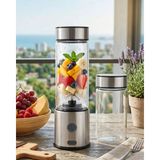 İlkyaz Fashion Çift Cam Hazneli Blender 16500 Rpm Buz Kırıcı Taşınabilir Blender ILKYZHB-RS3455 - Renkli