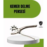 İlkyaz Fashion Deride Kemer Çanta Ayakkabı Delme Pensesi 6 Uçlu Döner Başlıklı Tamir Aleti ILKYZ-KRGRS34 - 1 - Renkli