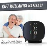 İlkyaz Fashion Dijital Türkçe Bilekten Tansiyon Ölçme Aleti Otomatik Tansiyon Ölçer Renkli Akıllı LCD Sesli