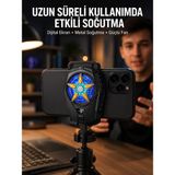 İlkyaz Fashion Ergonomik Telefon Soğutucu – 2 Hız Ayarı, Hafif ve Taşınabilir Yeni Nesil ILKYZ-KRGRS34 - Çok Renkli