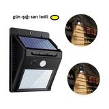 İlkyaz Fashion Hareket Sensörlü Güneş Enerjili Lamba 20 LED - Renkli