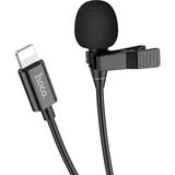İlkyaz Fashion Hoco L14 iPhone Lightning Kablolu Profesyonel Yayıncı Yaka Mikrofonu 2MT-(5775) ILKYZHB-RS3455