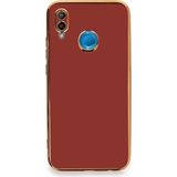 İlkyaz Fashion Huawei P20 Lite Kılıf Volet Silikon - Kırmızı - 1 - Çok Renkli