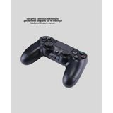 İlkyaz Fashion Kablosuz Ps4 Oyun Kolu Çift Motor Titreşimli Uzun Bataryalı