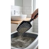 İlkyaz Fashion Kedi Kumu Eleme Küreği Yumuşak Sap ve Dar Kenar Tasarımıyla Temizlik Için Uygun - Renkli