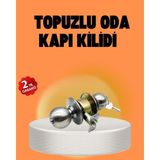 İlkyaz Fashion Mat Renk Topuzlu Kapı Kilidi – Giriş Tipi - 1