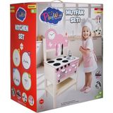 İlkyaz Fashion ONY-408 Ahşap Mutfak Seti -Onyıl Oyuncak - Renkli