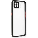İlkyaz Fashion Oppo A73 Kılıf Miami Şeffaf Silikon - Siyah - 1 - Çok Renkli