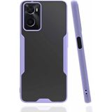 İlkyaz Fashion Oppo A96 Kılıf Platin Silikon - Lila - 1 - Çok Renkli