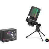İlkyaz Fashion Profesyonel Rgb Mikrofon 192 Khz / 24 Bit Type-C - Siyah ME6S - Renkli