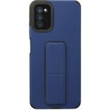 İlkyaz Fashion Samsung Galaxy A03S Kılıf Mega Standlı Silikon - Mavi - 1 - Çok Renkli