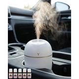 İlkyaz Fashion Sessiz Mini Nemlendirici 5 Esans Hediyeli USB Bağlantılı LED Işıklı Buhar Makinesi Ilkyzhb-Rs3 - Renkli - 1