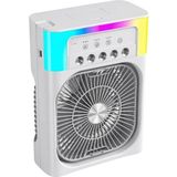 İlkyaz Fashion Su Buharlı Mini Klima Fan Rgb Işıklı Taşınabilir Serinletici - Renkli - 1