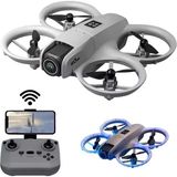 İlkyaz Fashion Uzaktan Kumandalı Mini Drone Hd Kamera Işıklı Tasarım - Çok Renkli - 1