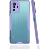 İlkyaz Fashion Xiaomi Poco X3 Gt Kılıf Platin Silikon - Lila - 1 - Çok Renkli