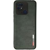 İlkyaz Fashion Xiaomi Redmi 10C Kılıf Loop Deri Silikon - Yeşil - Çok Renkli
