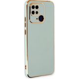 İlkyaz Fashion Xiaomi Redmi 10C Kılıf Volet Silikon - Açık Yeşil - Çok Renkli