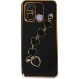 İlkyaz Fashion Xiaomi Redmi 12C Kılıf Esila Silikon - Siyah - Çok Renkli