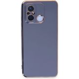 İlkyaz Fashion Xiaomi Redmi 12C Kılıf Volet Silikon - Mavi - Çok Renkli