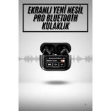 İlkyaz Fashion Yeni Nesil Anc Özellikli Çağrı Cevaplayan Dokunmatik Ekranlı Bluetooth Kulaklık Siyah - Renkli - 1