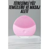 İlkyaz Fashion Yüz Makyaj Temizleme Cihazı Yüz Masaj Aleti Cilt Bakım Aleti - Renkli