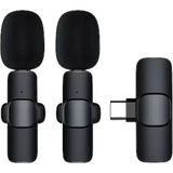 İlkyaz Fashion ZR106 K9 Ikili Type-C Mikrofon - Renkli
