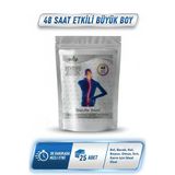 İlla Life Hızlı Etkili Büyük Boy Kas Eklem Bel Bacak Kol Boyun Sırt Omuz Karın Regl Için Bant Isı Bandı 25'li