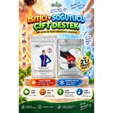 İlla Life Orijinal Hızlı Etkili 2'li Fırsat Paketi Özel Set - Isıtıcı + Soğutucu Paket Diz Bacak Kas Eklem Bel Boyun Sırt Omuz Karın İçin Anında Etkili 10 x Isı Bandı ve 10 x Soğutucu Dermo Relax Bant Seti