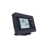 ILLONA HT250S RF Kablosuz Oda Termostatı (Siyah)