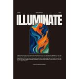 Illuminate | Creative Writing Notebook | 120 Lined pages: Blank Pages. Big Worlds.
