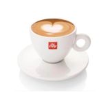 İlly Cappuccino Fincanı Ve Tabak 170 Ml Beyaz