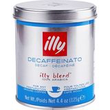 Illy Decaf Filtre Kahve 125 gr Yumuşak Lezzet ve Kafeinsiz Keyif Sunar - 1 Paket - Cafe Crema
