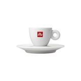 Illy Espresso Fincanı 2 Adet - Beyaz